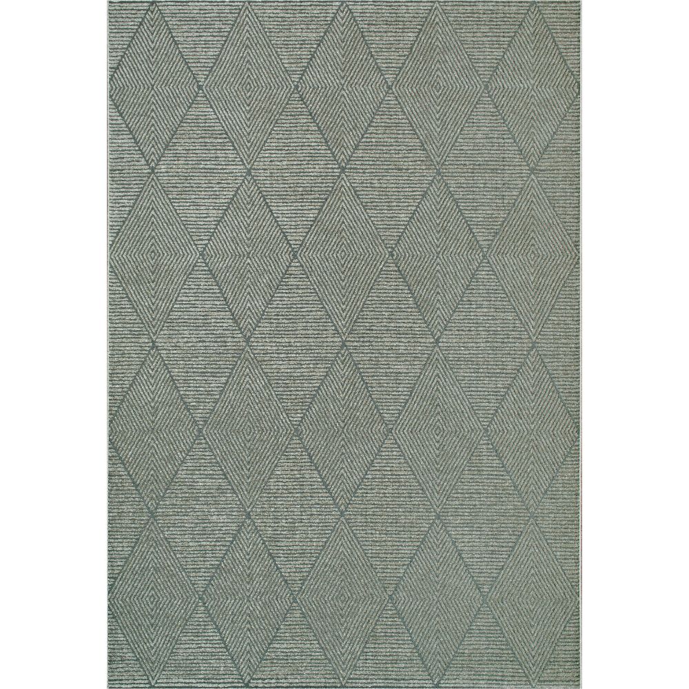 Dynamic Rugs 41006-7131 Quin 3.6 Ft. X 5.6 Ft. Rectangle Rug in Dark Grey  
